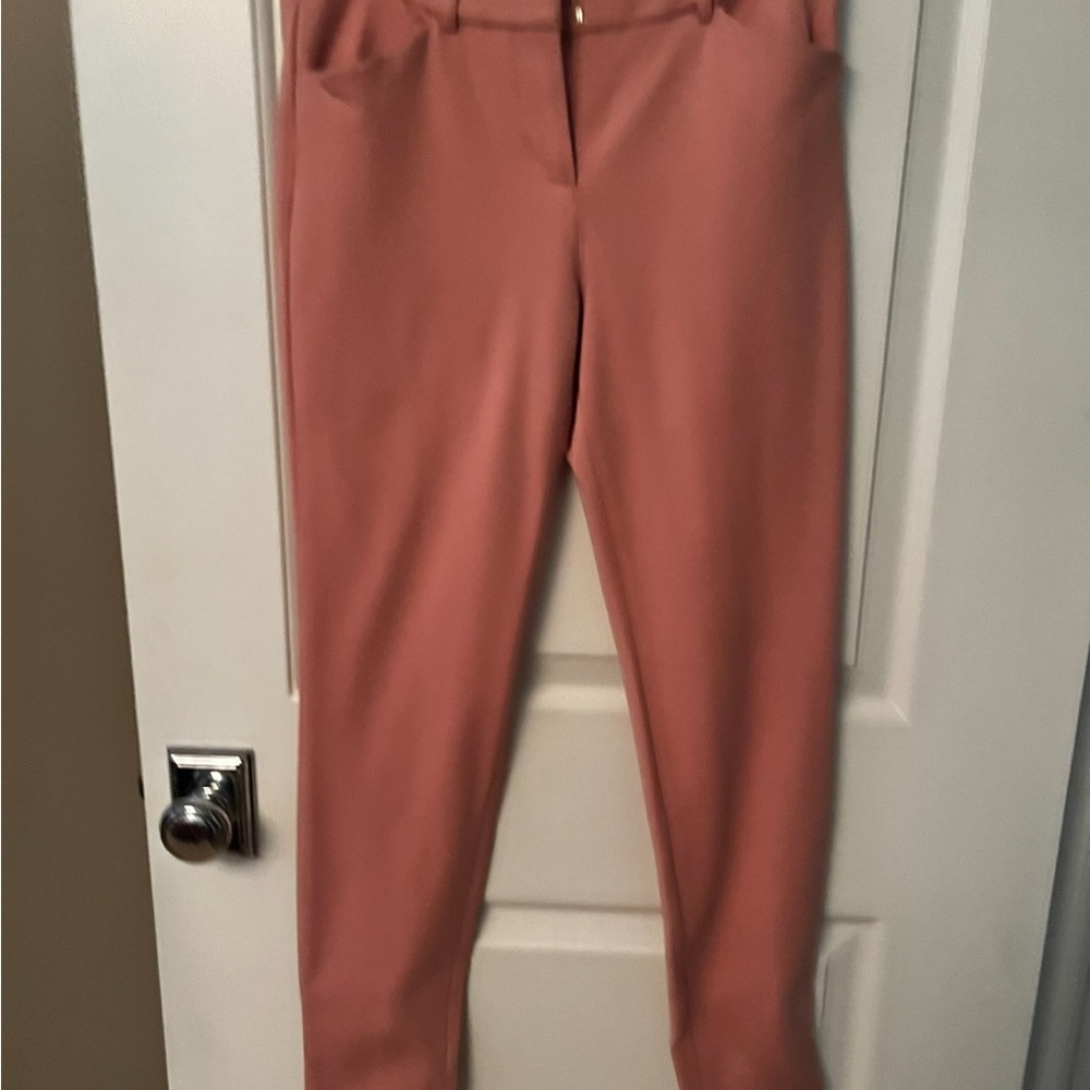 Express Mid Rise Skinny Stretch Pants